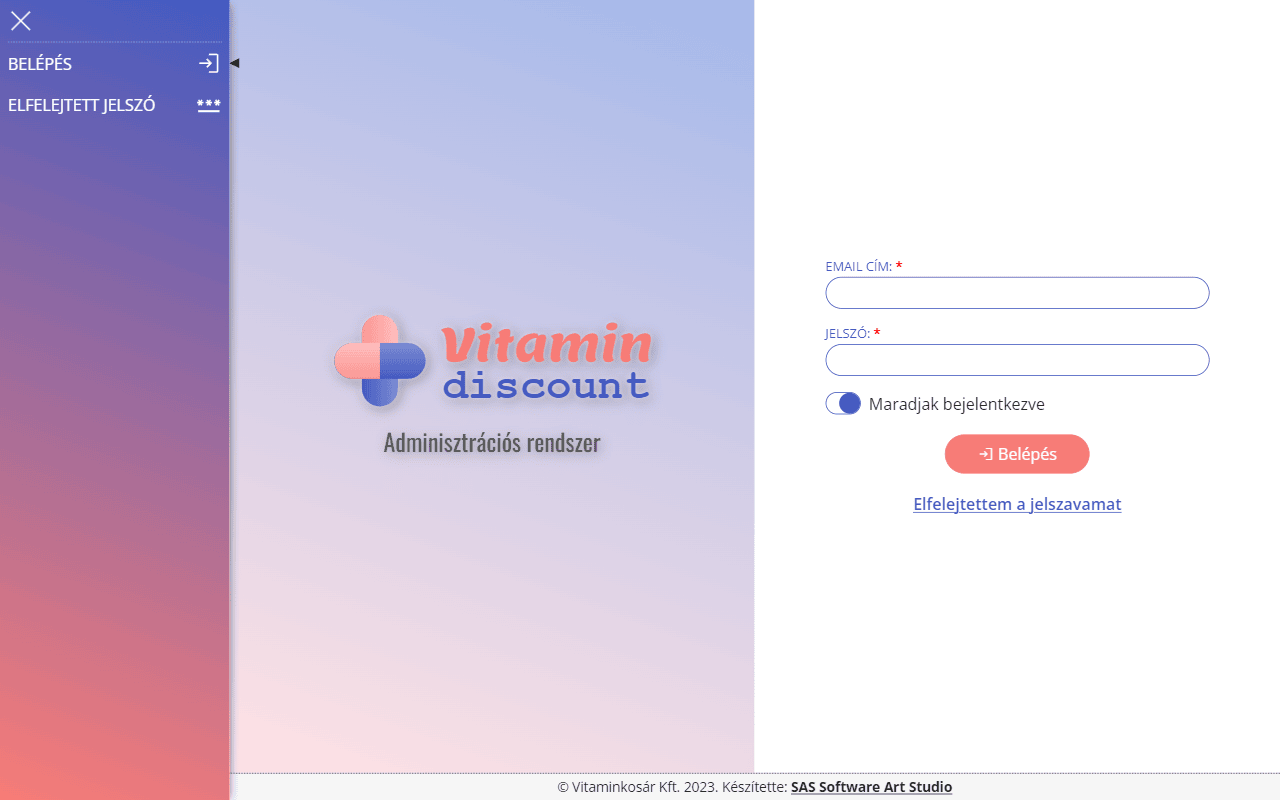 VitaminDiscount webapp